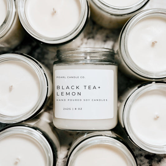 Black Tea + Lemon Candle