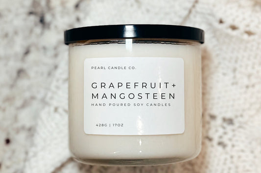 Grapefruit + Mangosteen Candle