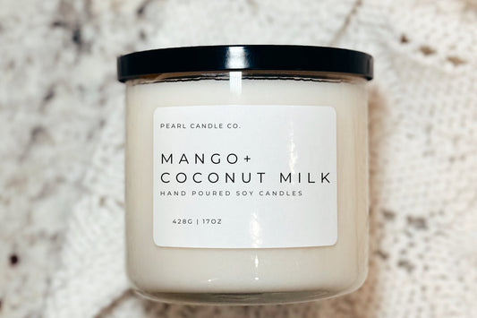 Mango + Coconut Milk Candle