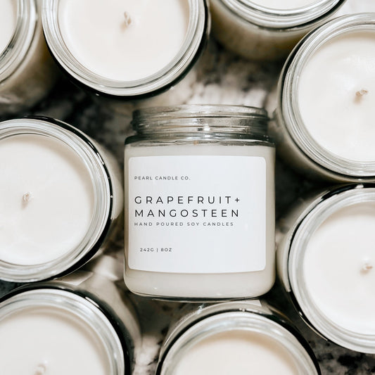 Grapefruit + Mangosteen Candle