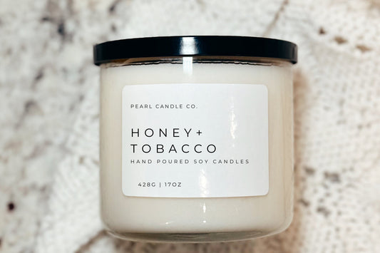 Honey + Tobacco Candle