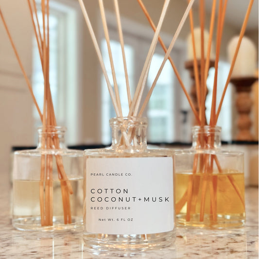 Cotton Coconut + Musk Reed Diffuser