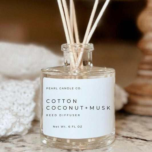 Cotton Coconut + Musk Reed Diffuser