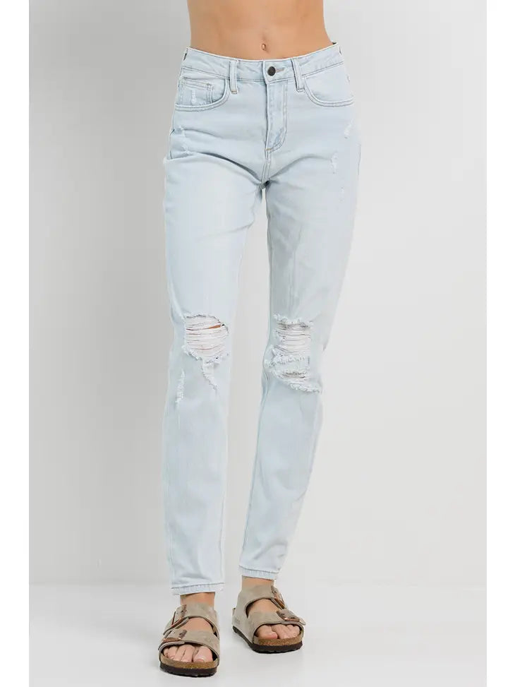 Clearance Jelly Jean  High Rise Mom Jeans