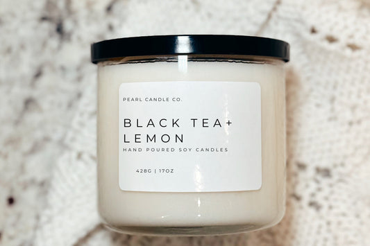 Black Tea + Lemon Candle